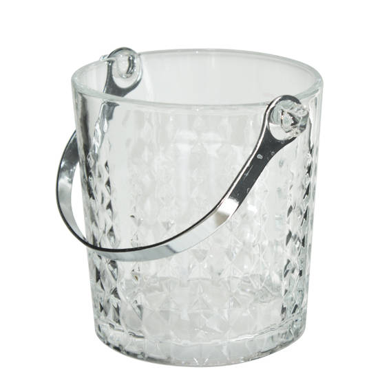 Glass Crystal Holy Water Bucket - 900ml