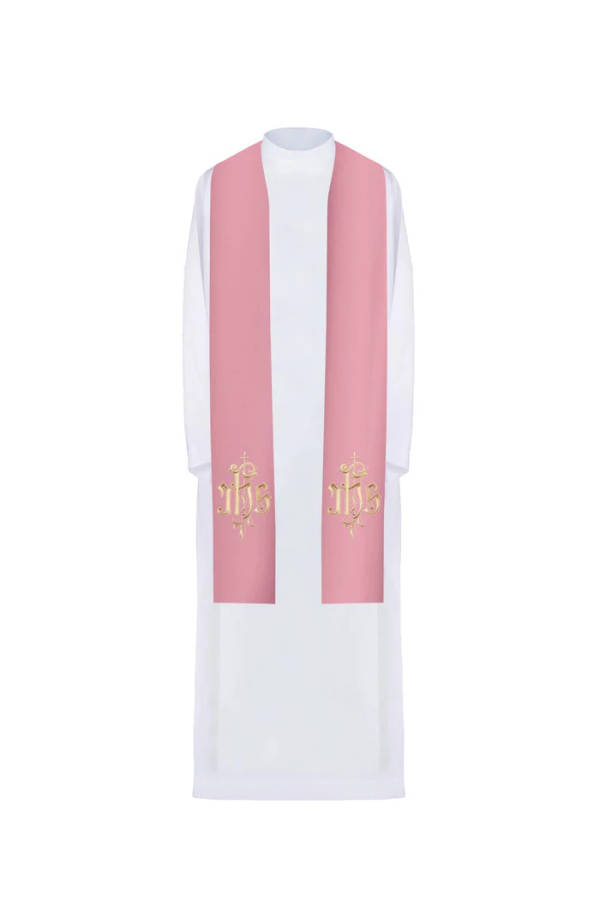Haftina House Rose Pink Stole - IHS - Poland Import