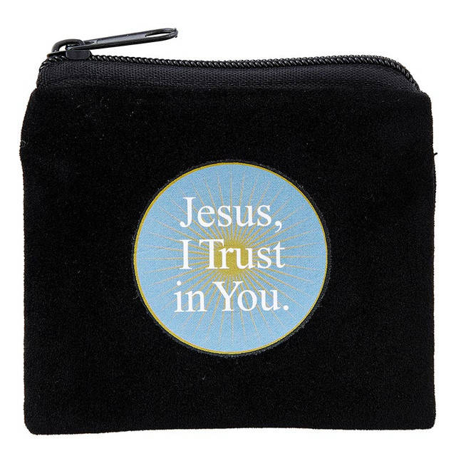Divine Mercy Rosary Zipper Bag