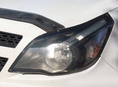 Chevrolet Utility 2012 Carbon Fibre Headlight Guards