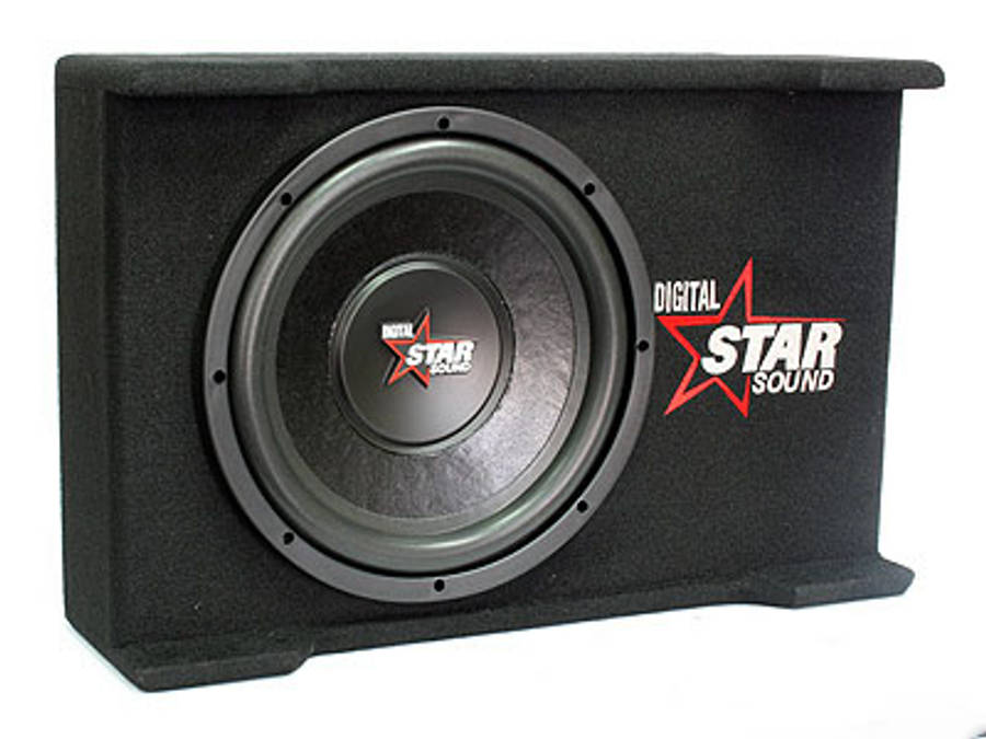 Starsound 12" 4100w Slimline Subwoofer & Compact Enclosure - Starsound