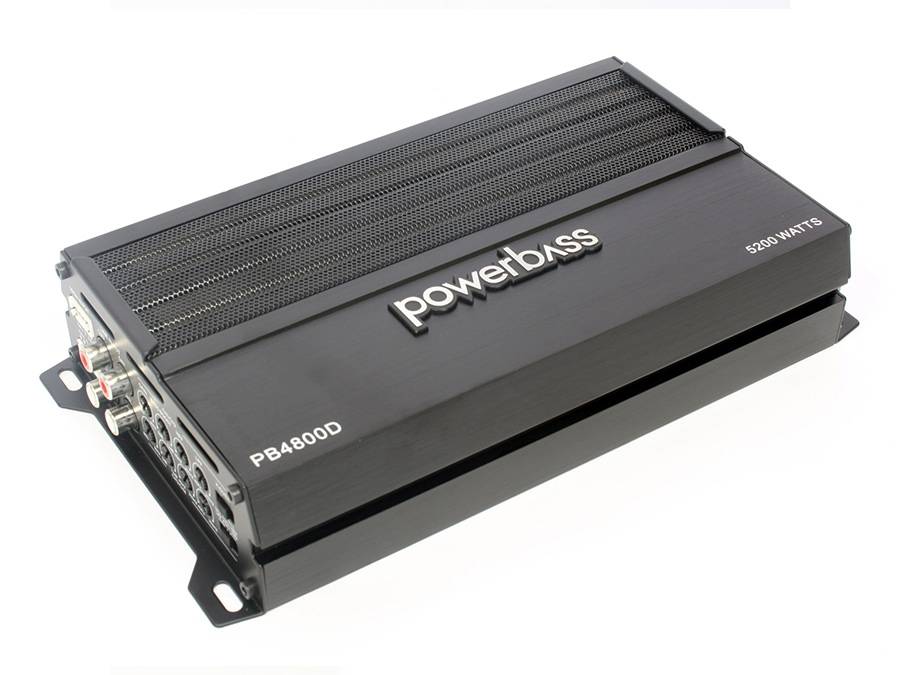 Powerbass PB4800D 5200w 4ch Compact Amplifier - Powerbass