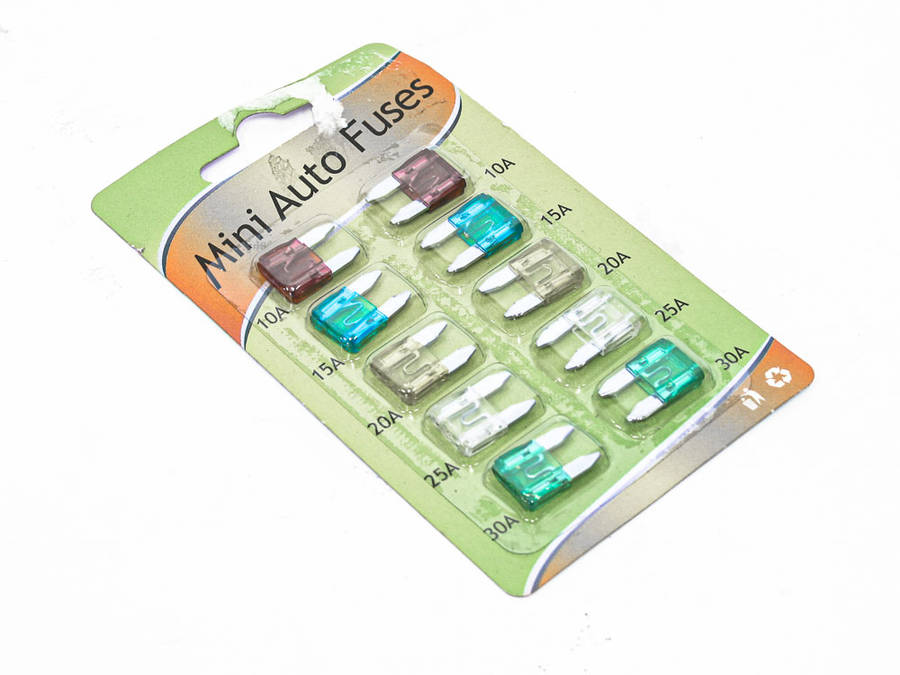 Mini Fuse Blister Pack (pack of 10)