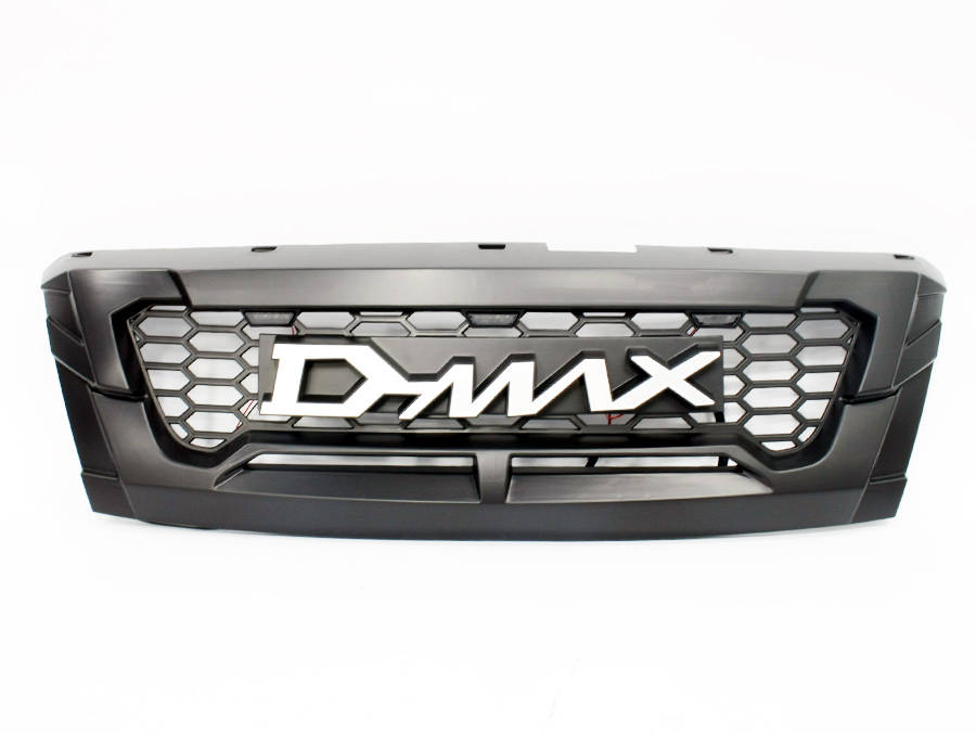 Isuzu D-max 2016 Grille Kit with Silver Logo &amp; LED Lighting