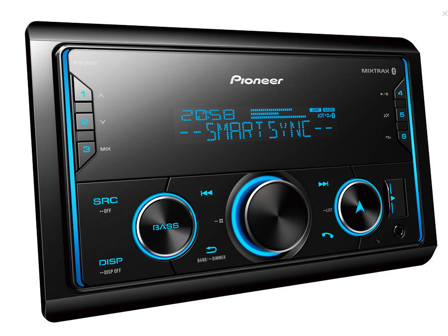 Pioneer MVH-S425BT  Media Player with Bluetooth, Spotify and Siri - Pioneer