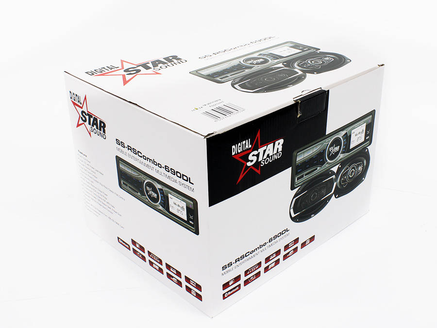 Starsound SS-RSCOMBO-690DL Media Player with 6x9" Speakers