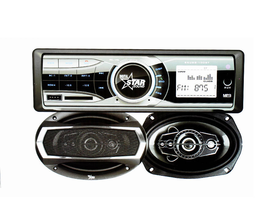 Starsound SS-RSCOMBO-690DL Media Player with 6x9" Speakers