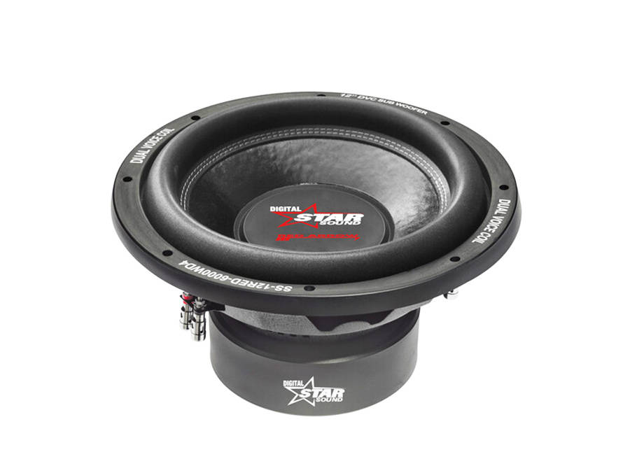 Starsound SSW-10RED-5000D4 10" 5000w DVC Subwoofer