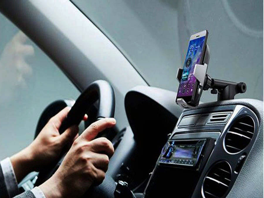 Pioneer SDA-SC510 Motorized Wireless Qi Charging Phone Mount
