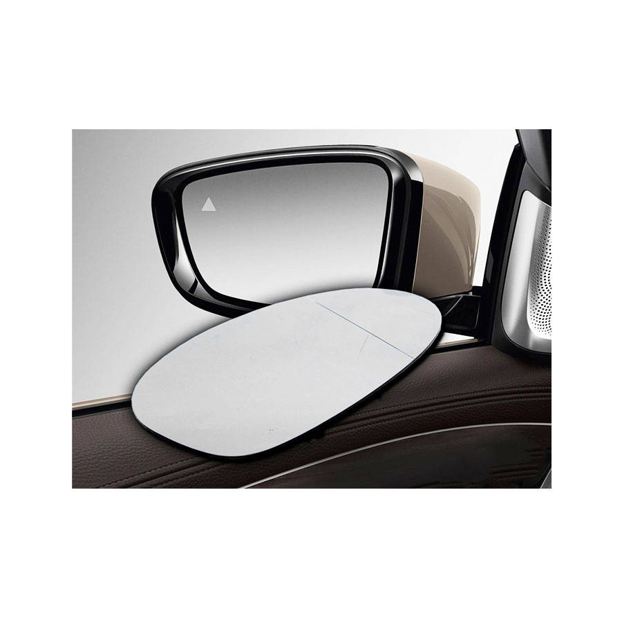 Replacement Side Mirror Glass for Hyundai i20 2009-2012 (RHS)