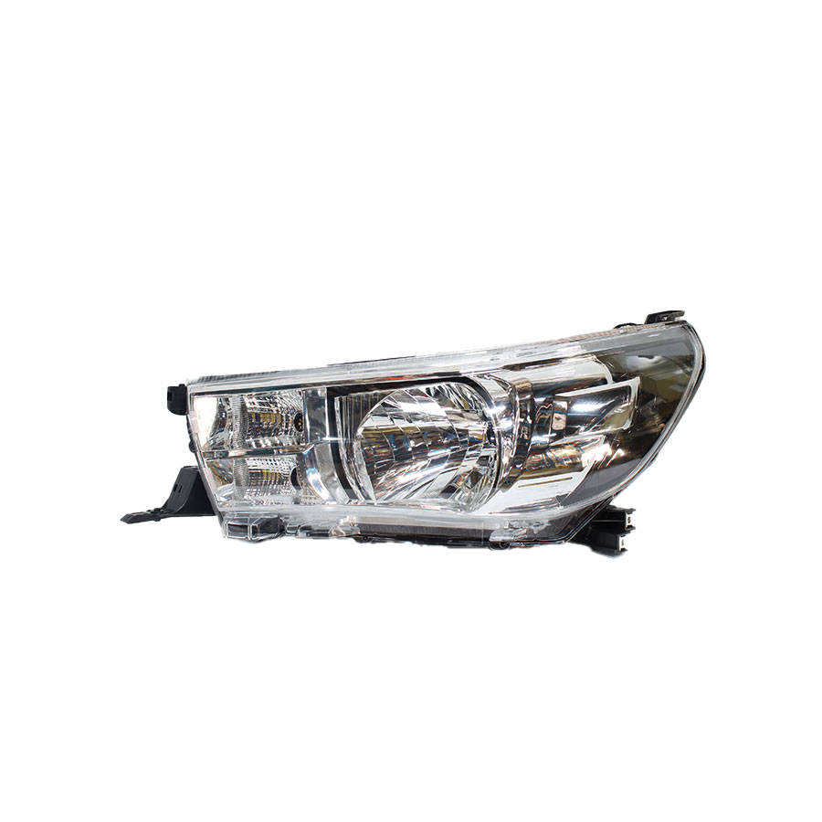 Toyota Hilux 16 Replacement Headlight LHS w/parklight socket &amp; motor (TYC)