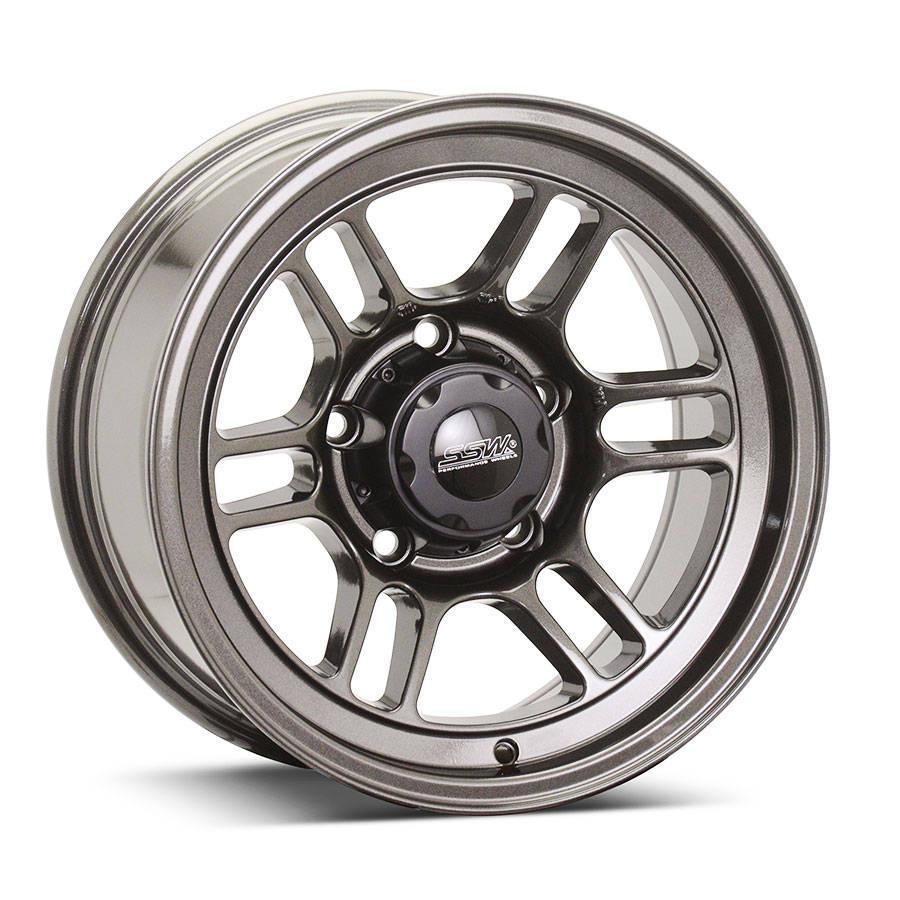 16" SSW S297 5/139.7 Gunmetal Deep Dish Alloy Wheels