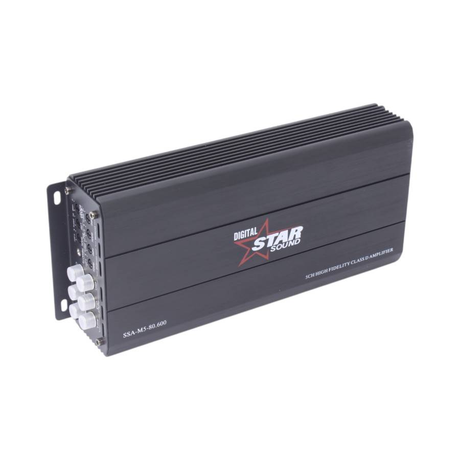 STARSOUND SSA-M5-80.600 5-Channel High Fidelity Class D Amplifier