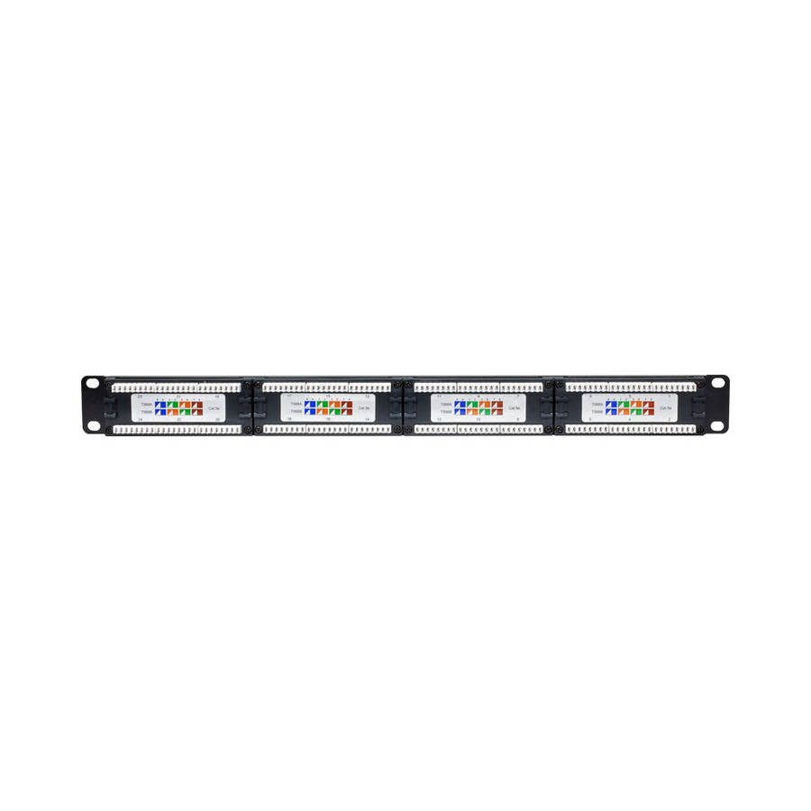 LinkQnet - 24-Port Cat5 Utp Patch Panel - No Cable Management - LinkQnet - 24-Port Cat5 Utp Patch...