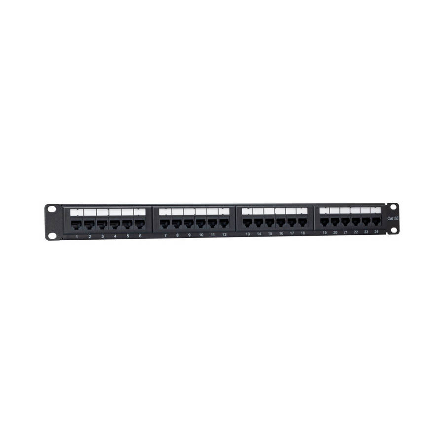 LinkQnet - 24-Port Cat5 Utp Patch Panel - No Cable Management - LinkQnet - 24-Port Cat5 Utp Patch...