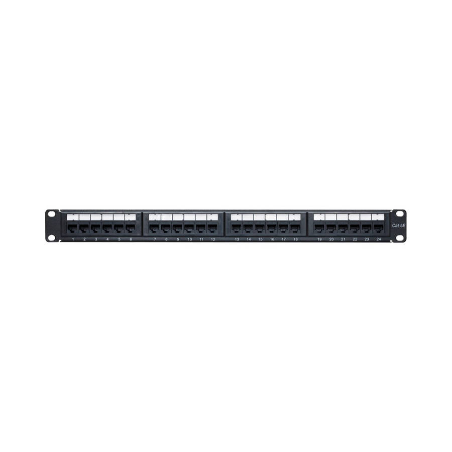 LinkQnet - 24-Port Cat5 Utp Patch Panel - No Cable Management - LinkQnet - 24-Port Cat5 Utp Patch...