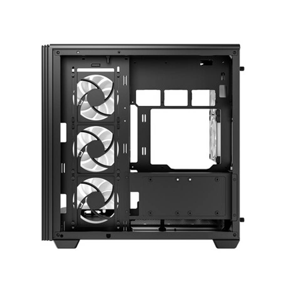 DEEPCOOL - CG590U 5F ATX ARGB Gaming Chassis - Black - DEEPCOOL - CG590U 5F ATX ARGB Gaming Chass...