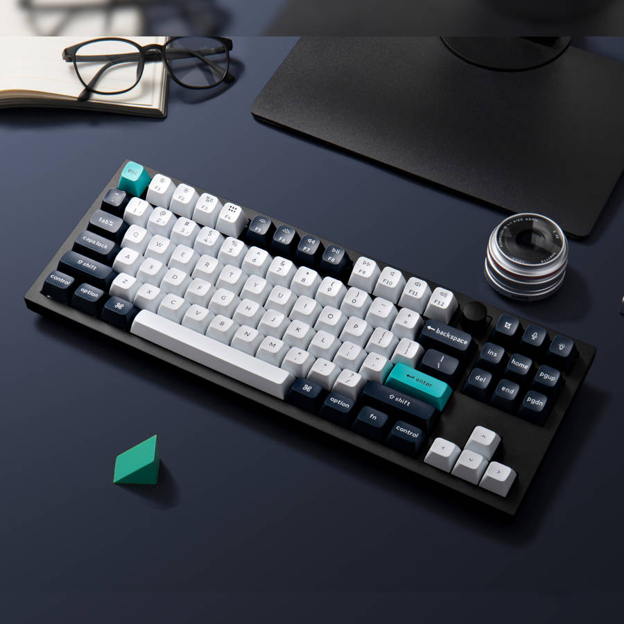 Keychron - Q3 Max 80% Full Assembled Knob Red Switch Hot-Swap Gateron Jupiter RGB Wireless Keyboa...