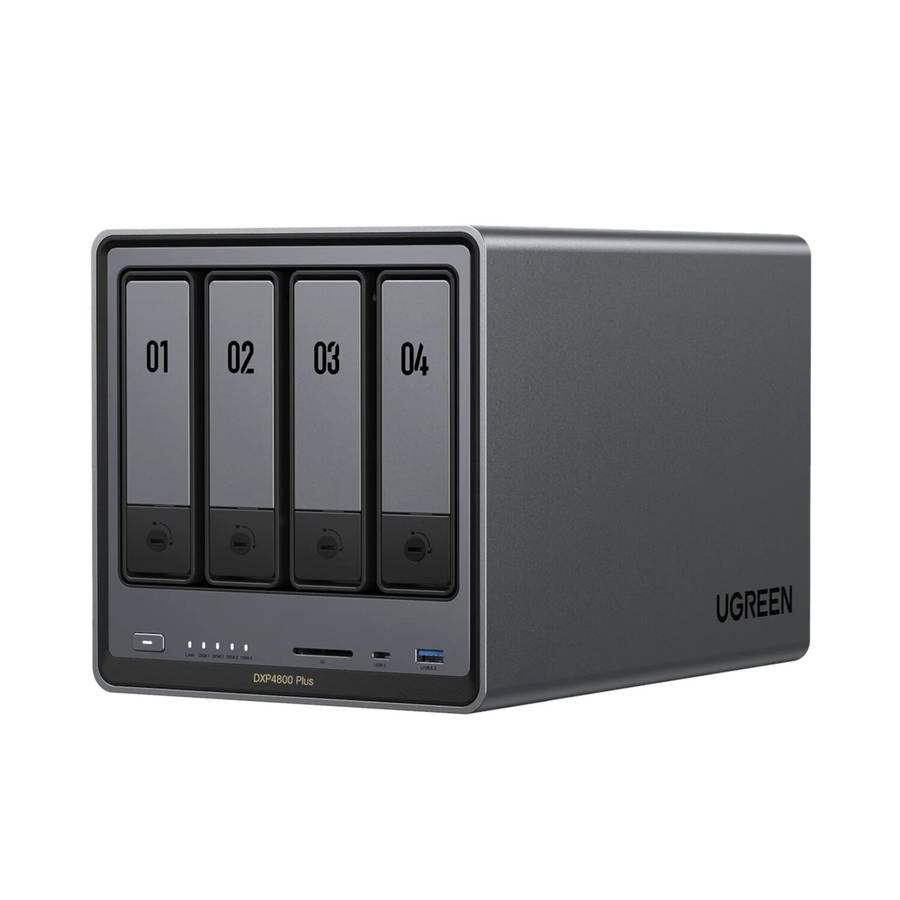 Ugreen - NASync DXP4800 Plus 4-Bay NAS - Ugreen - NASync DXP4800 Plus 4-Bay NAS