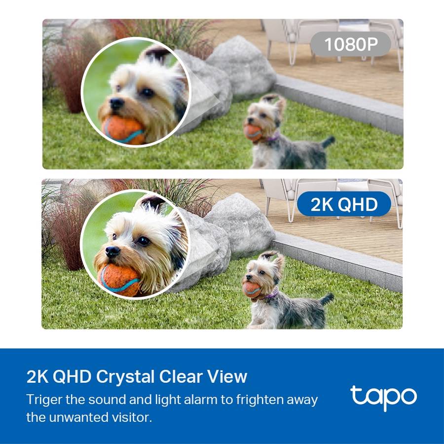 Tp-Link - Tapo C420S1 Wire-Free 2K QHD Security Camera with AI Detection - Tp-Link - Tapo C420S1 ...