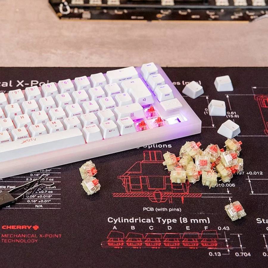 Keychron Cherry MX2A Silent Red Switch Set - Keychron Cherry MX2A Silent Red Switch Set