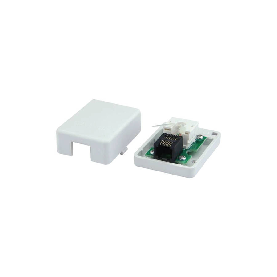 LinkQnet - Rj45 Cat5E Wall Box - LinkQnet - Rj45 Cat5E Wall Box