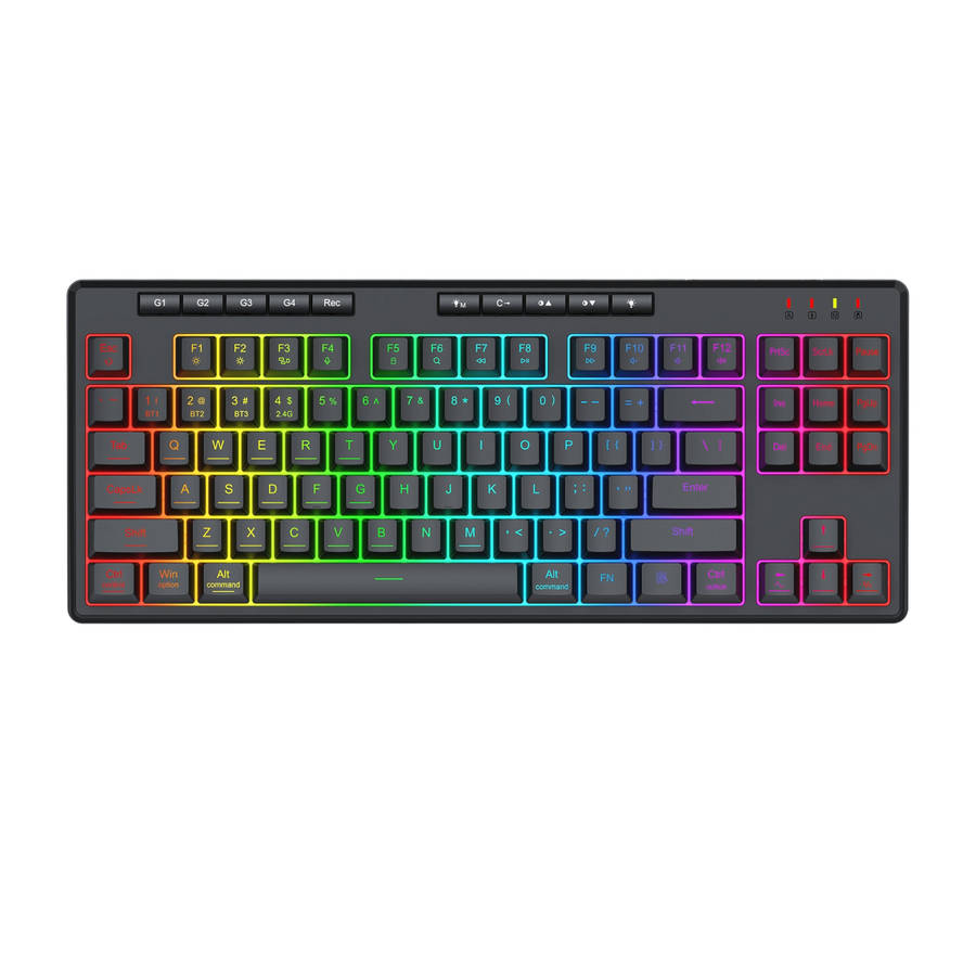 Redragon - Shiva PRO Wireless keyboard - Black - Redragon - Shiva PRO Wireless keyboard - Black