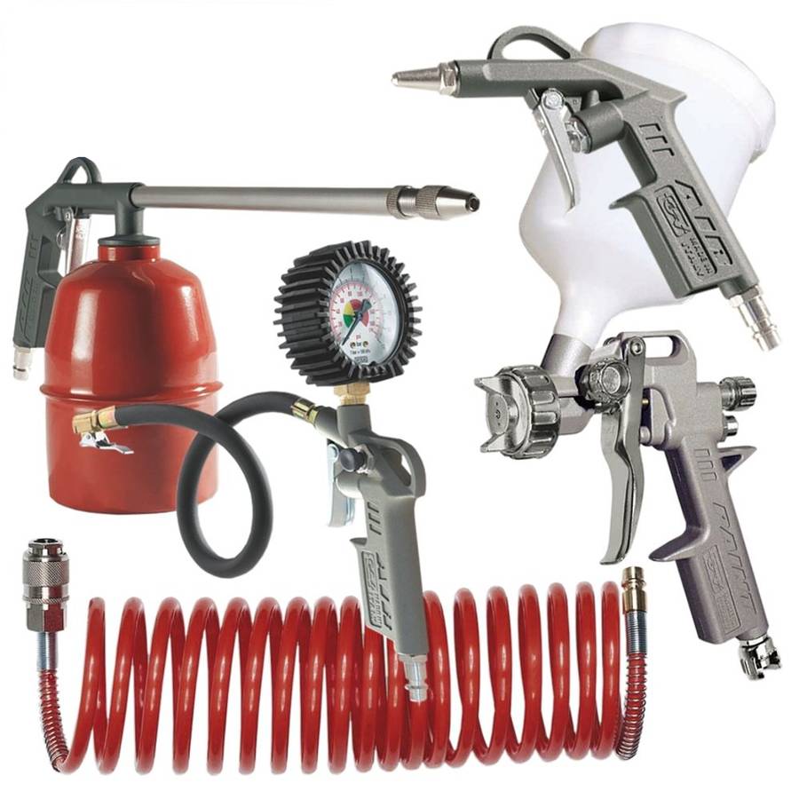GAV - Spray Gun Kit 5Piece W/162A - GAV - Spray Gun Kit 5Piece W/162A