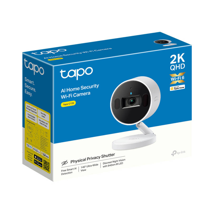 Tp-Link - Tapo AI Home Security WiFi 2K 4MP - Tp-Link - Tapo AI Home Security WiFi 2K 4MP