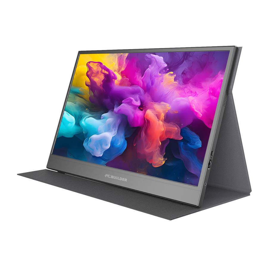 PCBuilder Flex 15.6" Full HD IPS Portable Monitor - PCBuilder Flex 15.6" Full HD IPS Portable Mon...