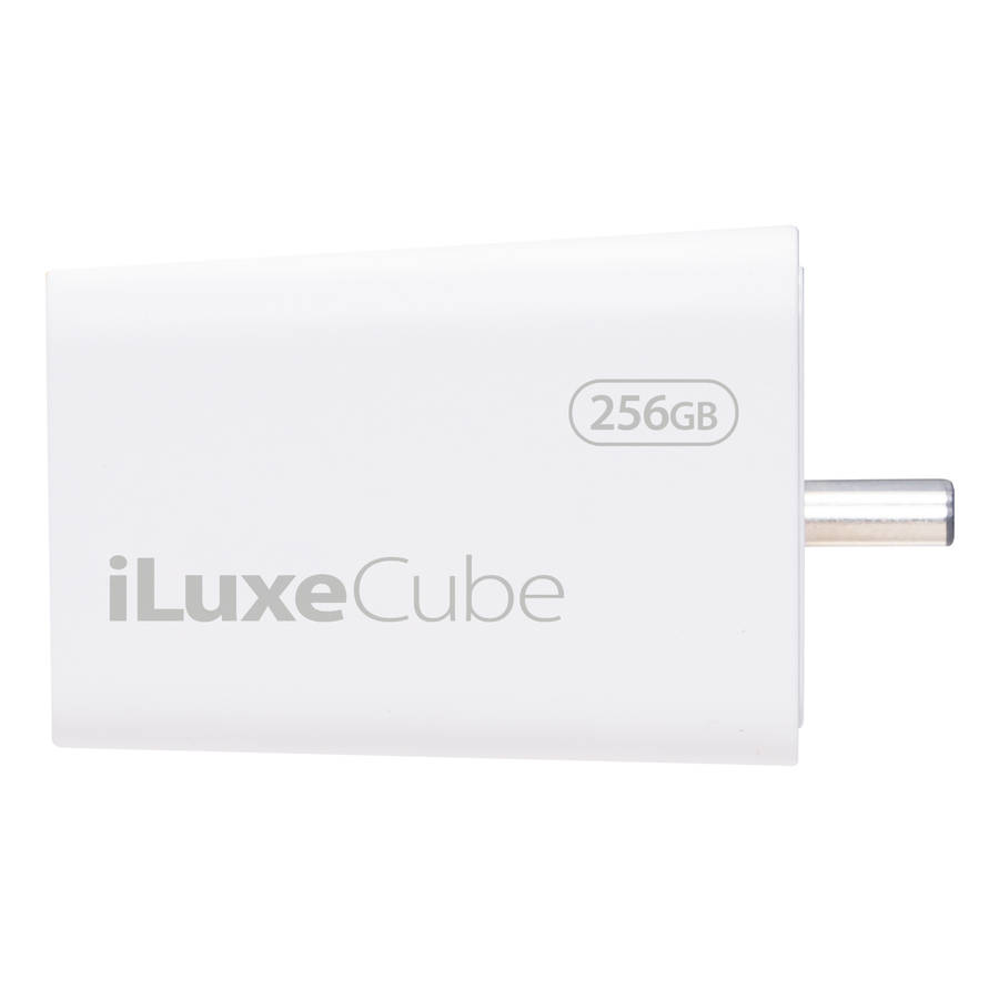 Patriot - iLuxe Cube 256GB Type-C Smart Backup Solution - White - Patriot - iLuxe Cube 256GB Type...