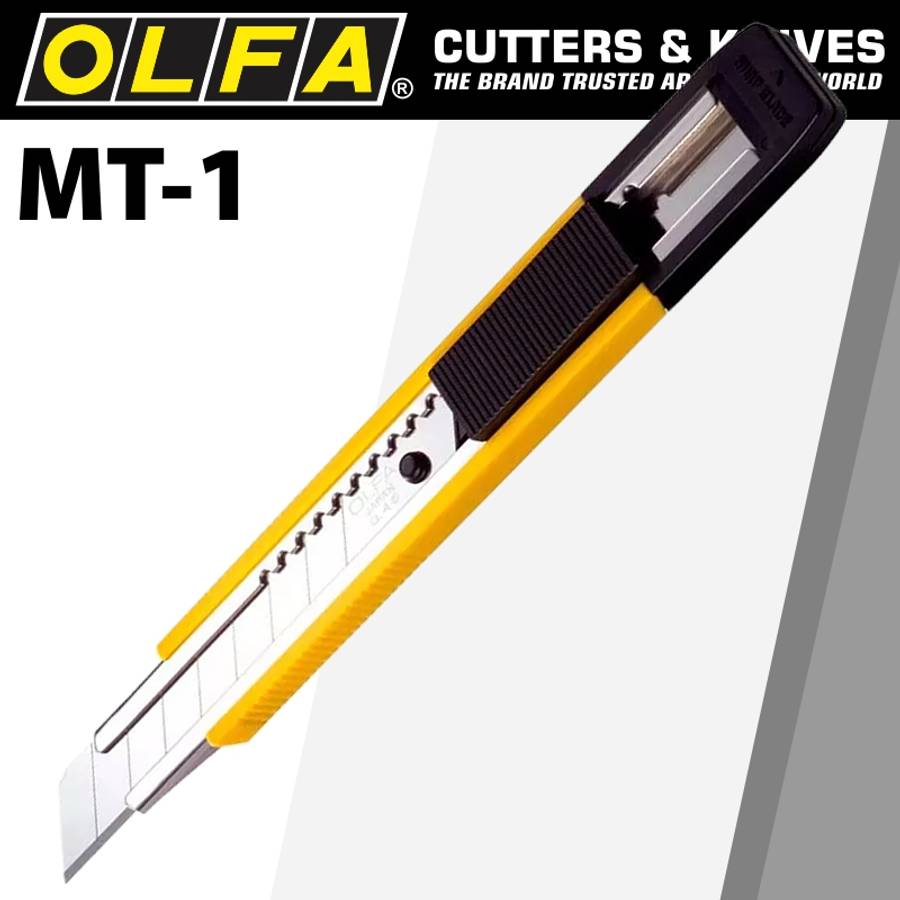Olfa - Cutter 12.5mm Mighty Tough Cutter With Auto Lock Snap Off Knife - Olfa - Cutter 12.5mm Mig...