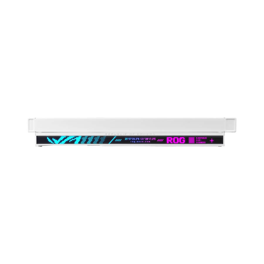 Asus - ROG Strix LC IV 360 ARGB LCD White Edition - Asus - ROG Strix LC IV 360 ARGB LCD White Edi...