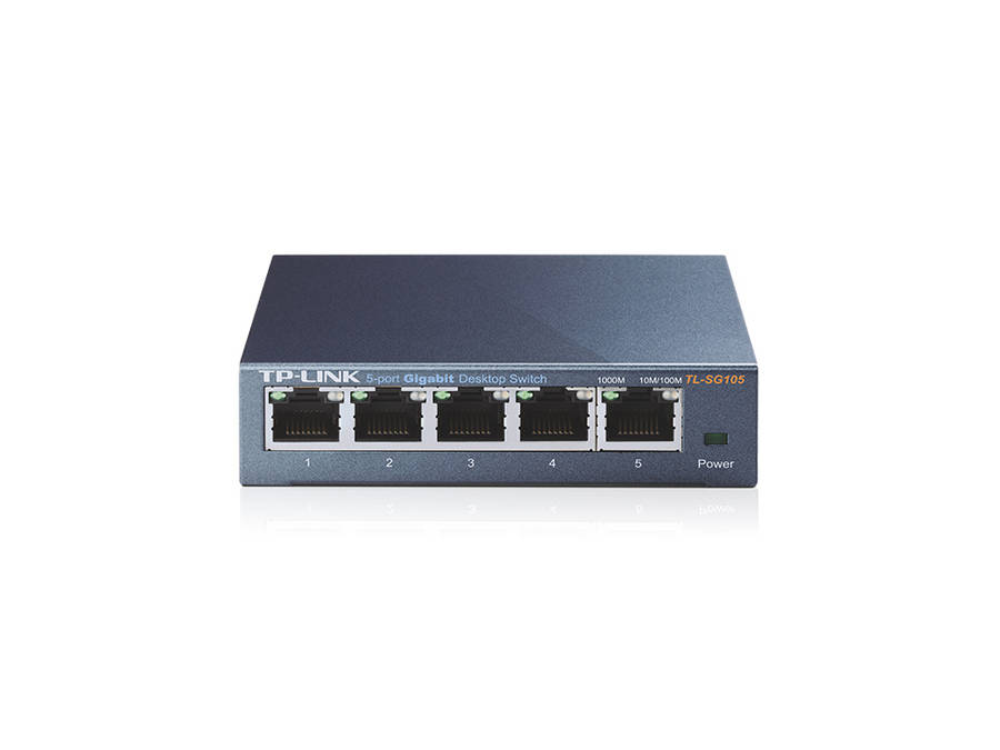 Tp-Link - 5-Port Gigabit Desktop Switch - Tp-Link - 5-Port Gigabit Desktop Switch