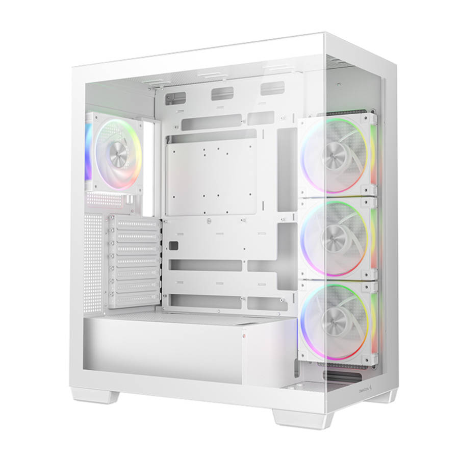 DEEPCOOL - CG580 4F V2 ARGB ATX Gaming Chassis  White - DEEPCOOL - CG580 4F V2 ARGB ATX Gaming...