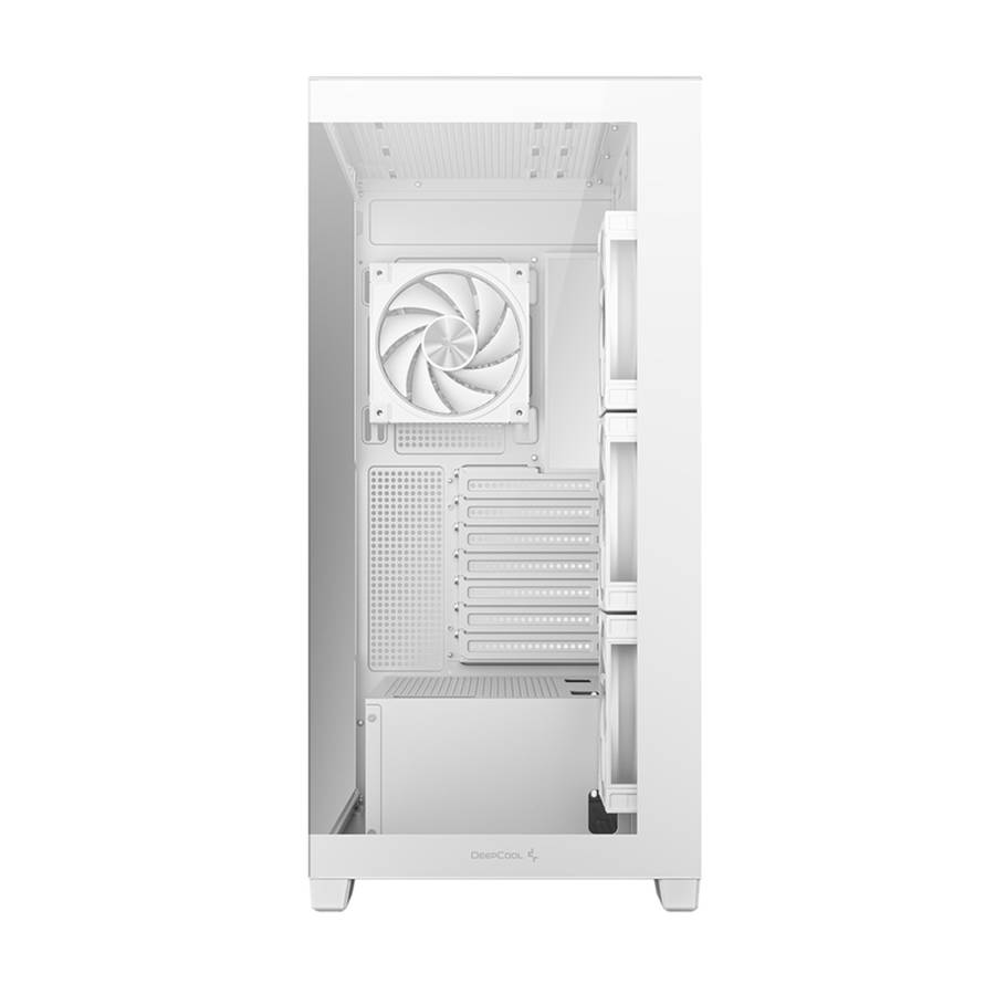 DEEPCOOL - CG580 4F V2 ARGB ATX Gaming Chassis  White - DEEPCOOL - CG580 4F V2 ARGB ATX Gaming...