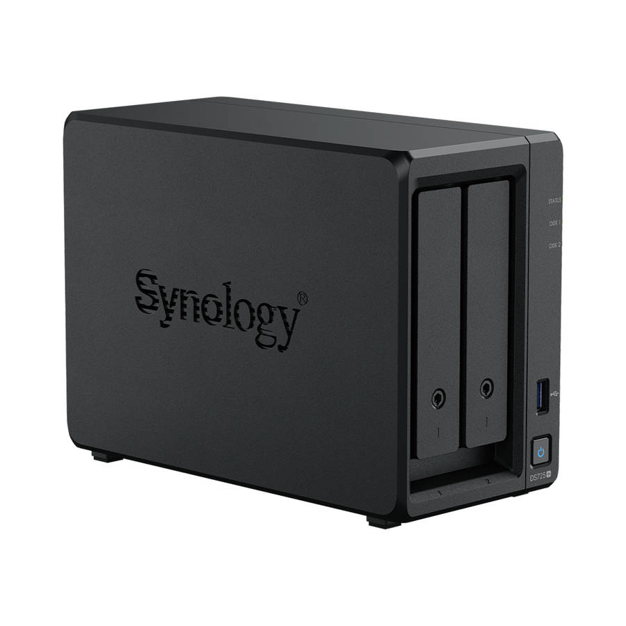 Synology - Ds725+ AMD R1600 CPU, 4Gb NAS - Diskless - Synology - Ds725+ AMD R1600 CPU, 4Gb NAS - ...