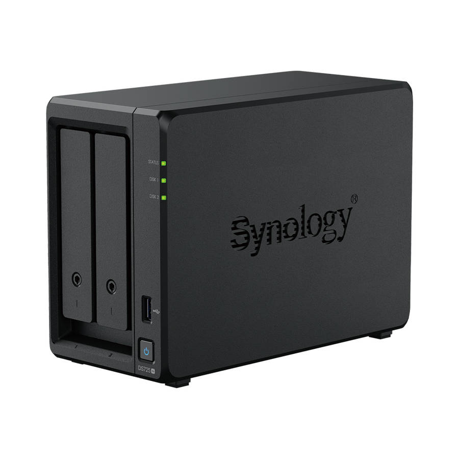 Synology - Ds725+ AMD R1600 CPU, 4Gb NAS - Diskless - Synology - Ds725+ AMD R1600 CPU, 4Gb NAS - ...