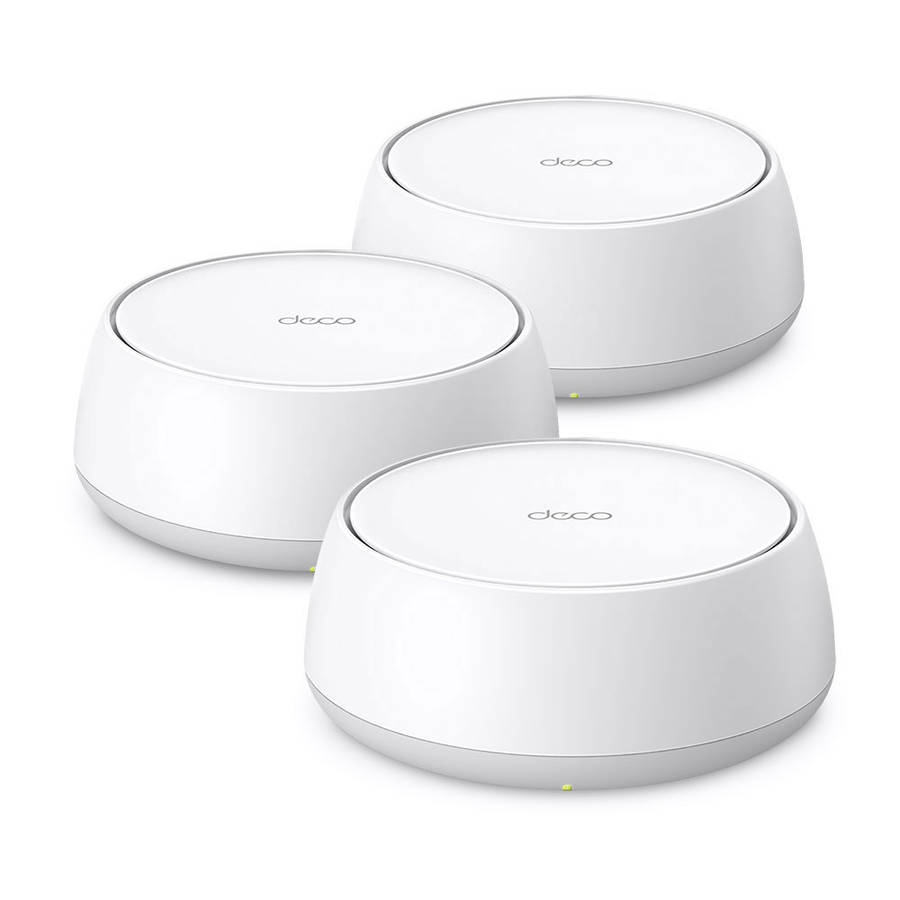 Tp-Link - Deco BE25 BE3600 WiFi 7 Mesh , Dual 2.5Gbps Ports, HomeShield - 3 Pack - Tp-Link - Deco...