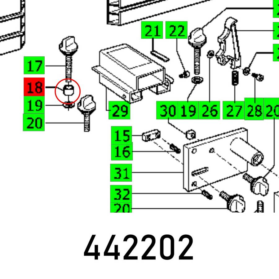Festool - Distance Bush Basis 5 A - Festool - Distance Bush Basis 5 A