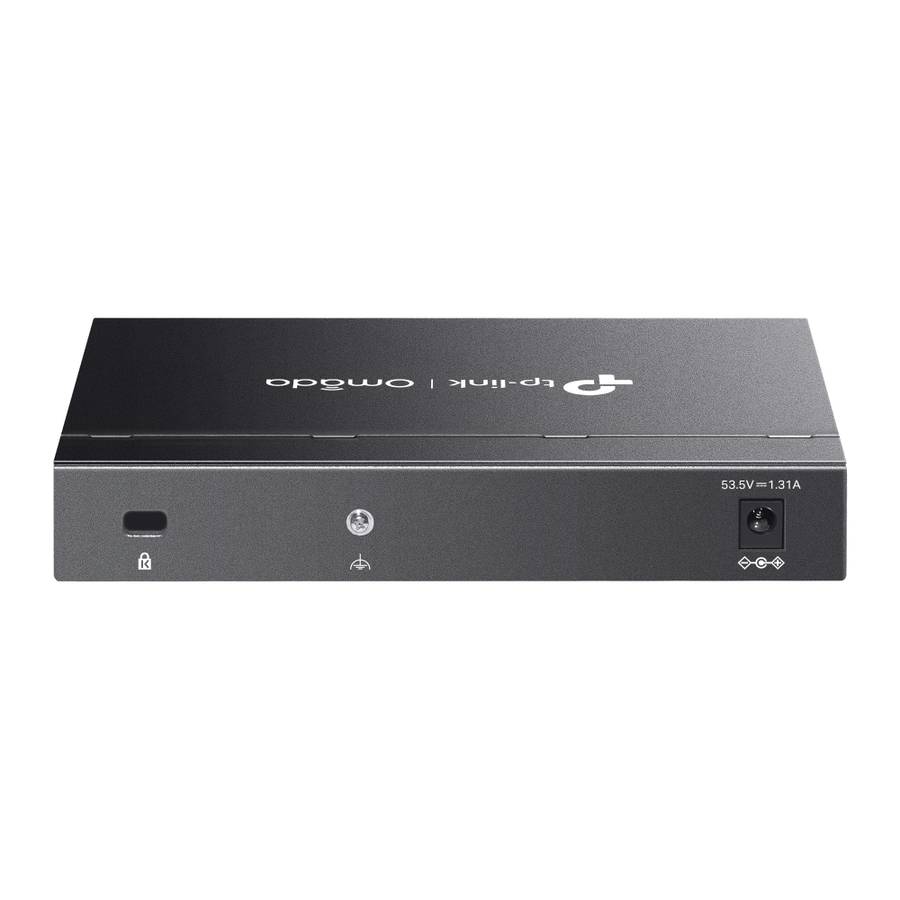 Tp-Link - Omada 6P 1Gb Managed 4P PoE Switch - Tp-Link - Omada 6P 1Gb Managed 4P PoE Switch