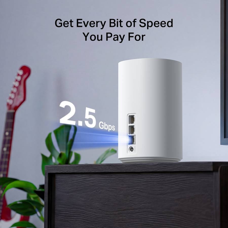 Mercusys - E27Be Be3600 Whole-Home Mesh Wi-Fi 7 System (2-Pack) - Mercusys - E27Be Be3600 Whole-H...