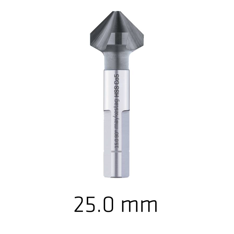Alpen - Hss-Eco5 Countersink 90 25.0 Din 335 Shapec 3-Surface Shank Alunit Co - Alpen - Hss-Eco5 ...