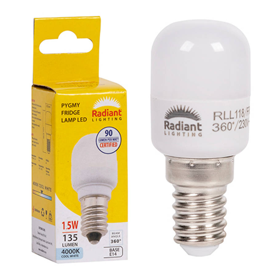 Radiant - Pygmy 1.5w LED E14 4000K N - Radiant - Pygmy 1.5w LED E14 4000K N