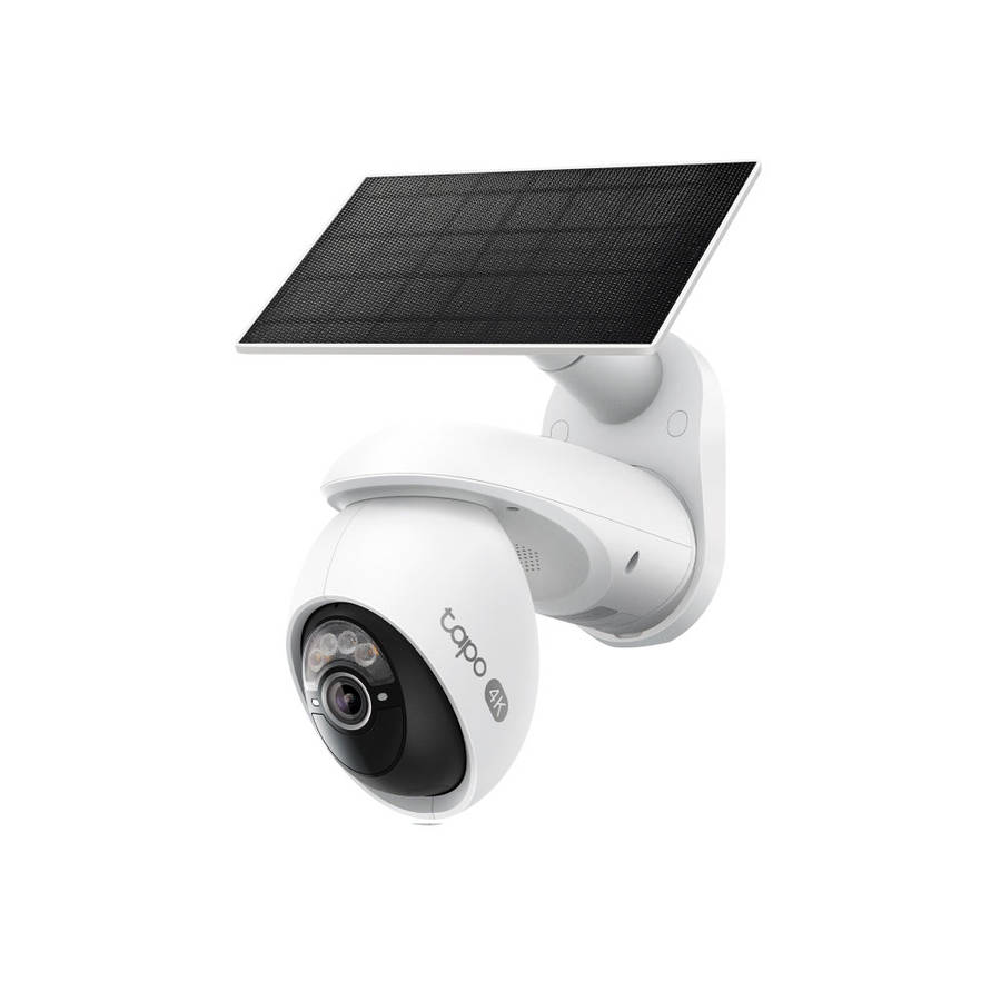 Tp-Link - Tapo C660 KIT 4K Solar-Powered Pan/Tilt Security Camera Kit - Tp-Link - Tapo C660 KIT 4...