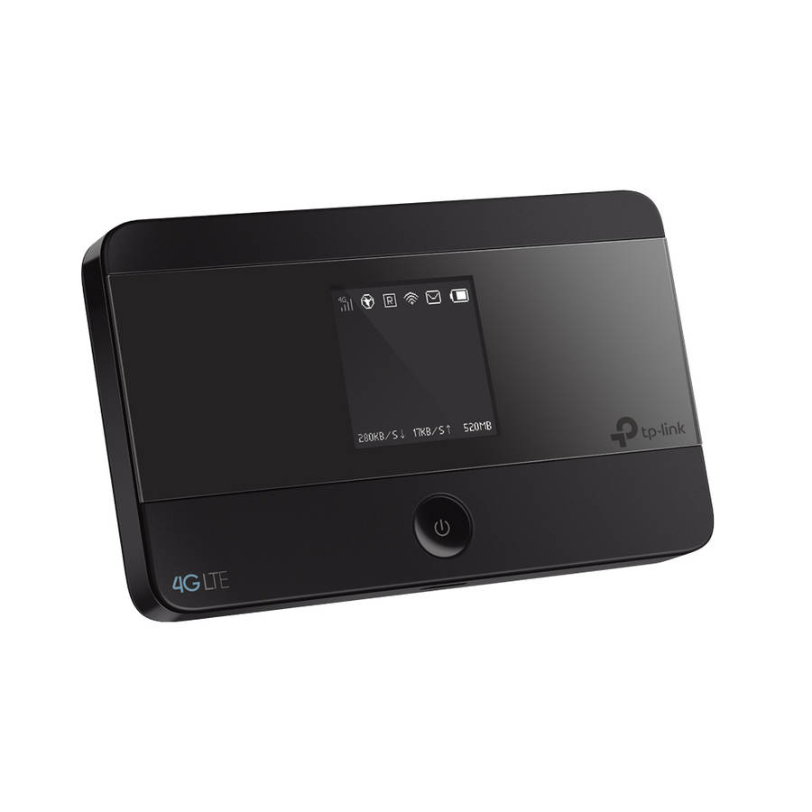 Tp-Link - M7350 4G LTE Mobile Wi-Fi Hotspot Router with Screen Display - Tp-Link - M7350 4G LTE M...