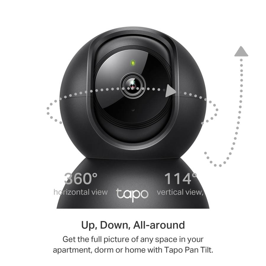 Tp-Link - Tapo C211 Pan/Tilt Home 2K 360 Security Wi-Fi Camera voice control - Tp-Link - Tapo C21...