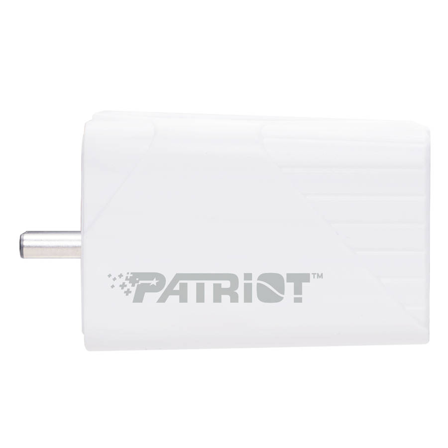 Patriot - iLuxe Cube 512GB Type-C Smart Backup Solution - White - Patriot - iLuxe Cube 512GB Type...