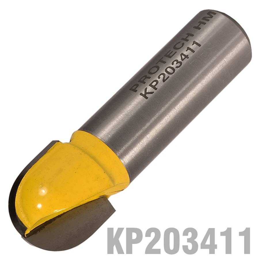 Pro-Tech - Core Box 5/8' X 1/2' (5/16' Radius) 1/2' Shank - Pro-Tech - Core Box 5/8' X 1/2' (5/16...