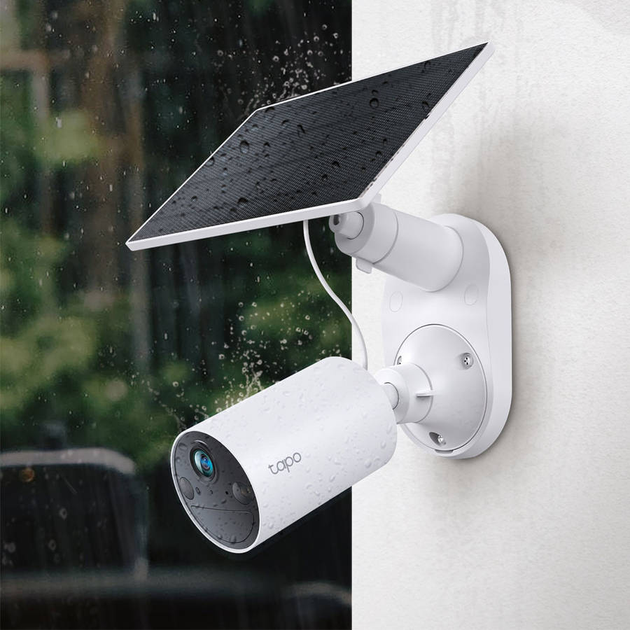 Tp-Link - Tapo TC82 KIT Solar-Powered Security Camera Kit - Tp-Link - Tapo TC82 KIT Solar-Powered...
